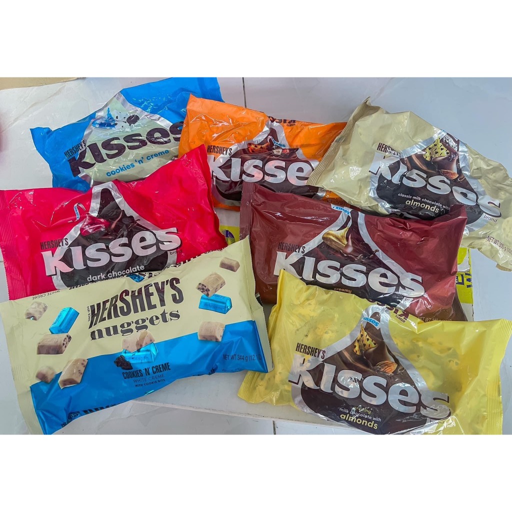 Chocolate Hershey’s Kisses Mỹ nhiều vị