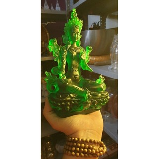 Tượng Mẹ Tara xanh cao 21cm