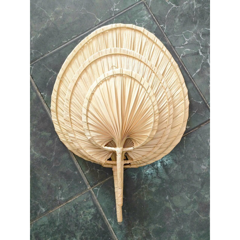 Quạt lá cọ,lá kè decor trang trí,vintage,làm đồ handmade,…