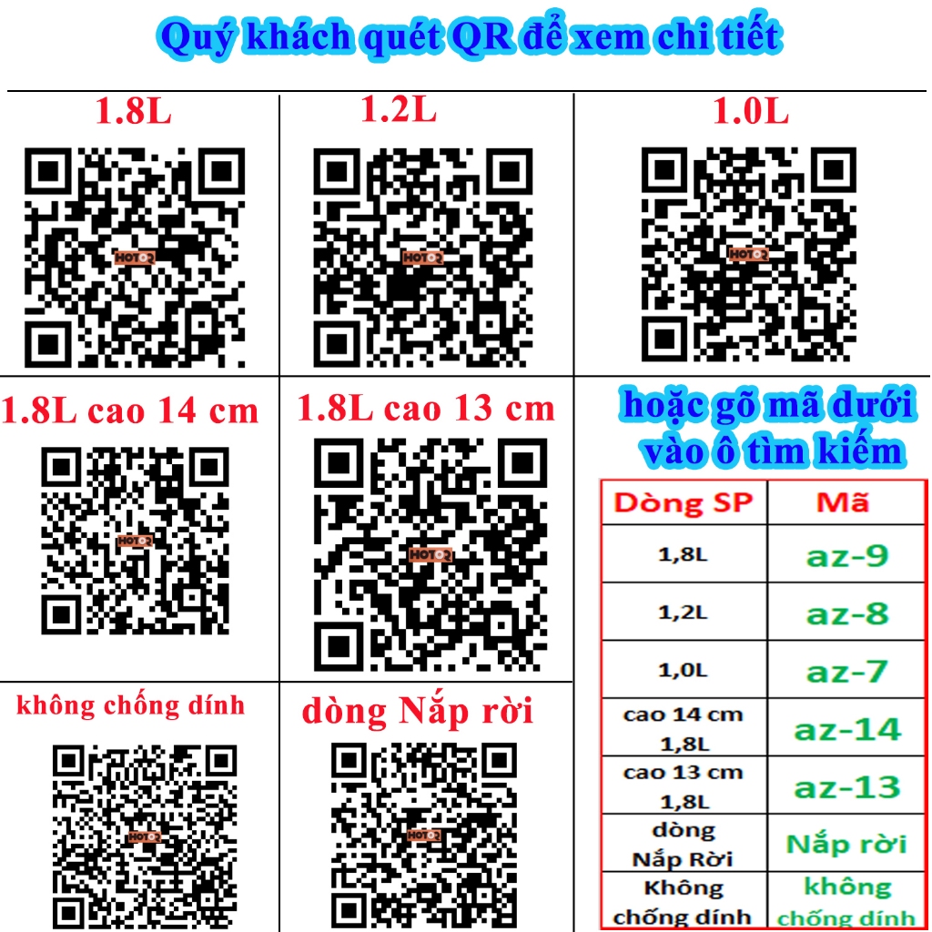 Lòng nồi cơm điện cao 14 cm 1.8 L  chống dính đen nặng 500 gr