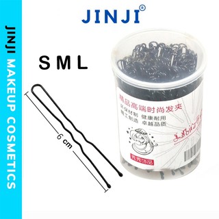 150g Kẹp gim chữ U làm tóc chuyên dụng kèm hộp JINJI