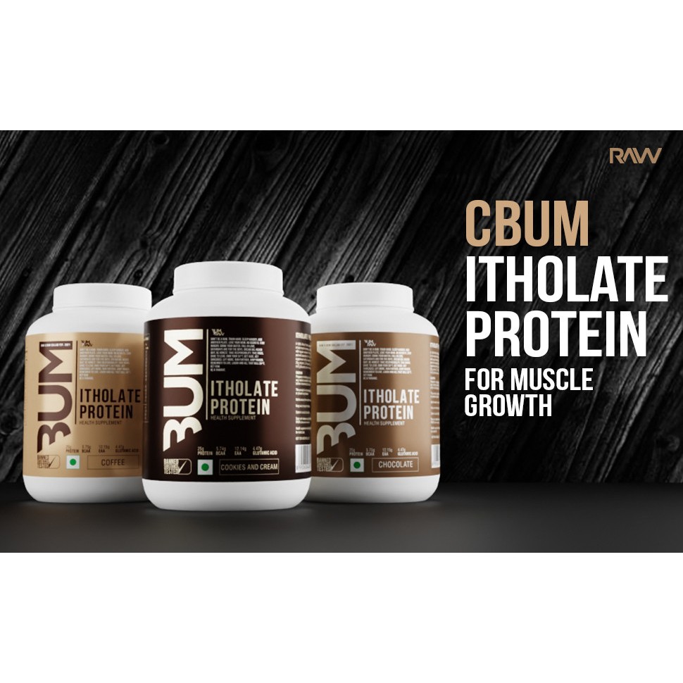 Bột đạm whey Raw CBUM ITHOLATE PROTEIN 5Lbs