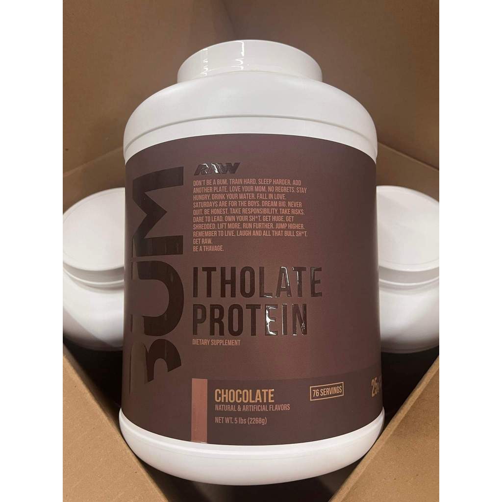 Bột đạm whey Raw CBUM ITHOLATE PROTEIN 5Lbs