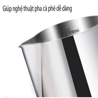 Ca đánh sữa, ca đánh bọt sữa, ca sữa vẽ cà phê máy pitcher