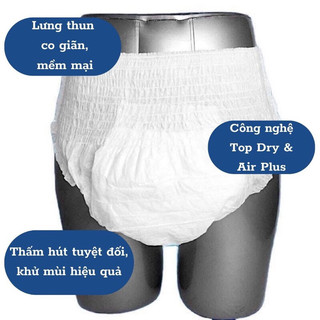 RẺ VÔ ĐỊCH 100 Miếng Tả/Tã Quần IPALY Epoly Cho Người Già M L XL 2XL