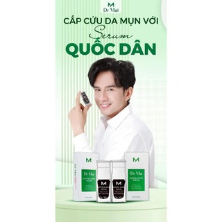 Serum Dr Mai Hỗ Trợ Giảm Mụn Mờ Thâm
