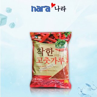 ỚT BỘT HÀN QUỐC LOẠI VẢY 500G LÀM KIM CHI NGON MÀU ĐẸP
