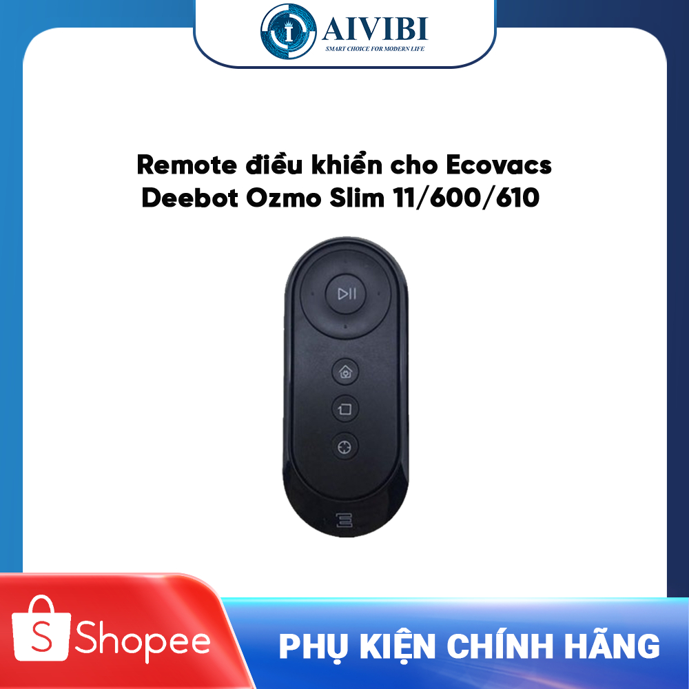 Remote điều khiển robot hút bụi Ecovacs OZMO ( slim 11/ 600 / 610 / U2 PRO )