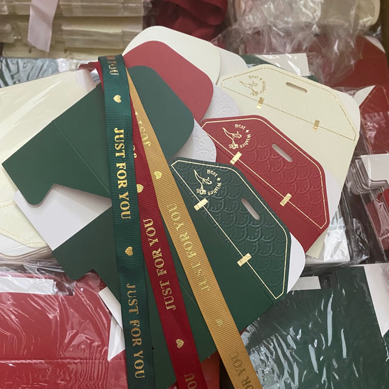 Hộp đựng kẹo hộp quà cưới giỏ quà Tết hộp socola 6v Valentine dáng bao th