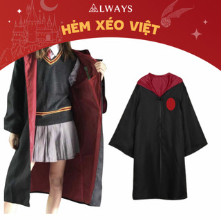 Áo choàng Cao cấp Nam/nữ - Trang phục Phù thuỷ hoá trang Ha-ri Pót-tơ - Chuẩn hàng ALWAYS