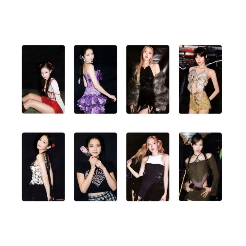 Set 4 Card Blackpink World Tour Hanoi Blackpink The Game The Girls