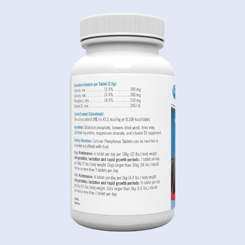 Viên Canxi Calcium Phosphorus cho chó mèo 50 viên