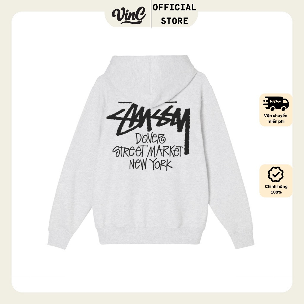 Áo Hoodie Zip S T Form Rộng Mũ Trùm Vải Nỉ Cotton Cao Cấp Mẫu Hot 2023