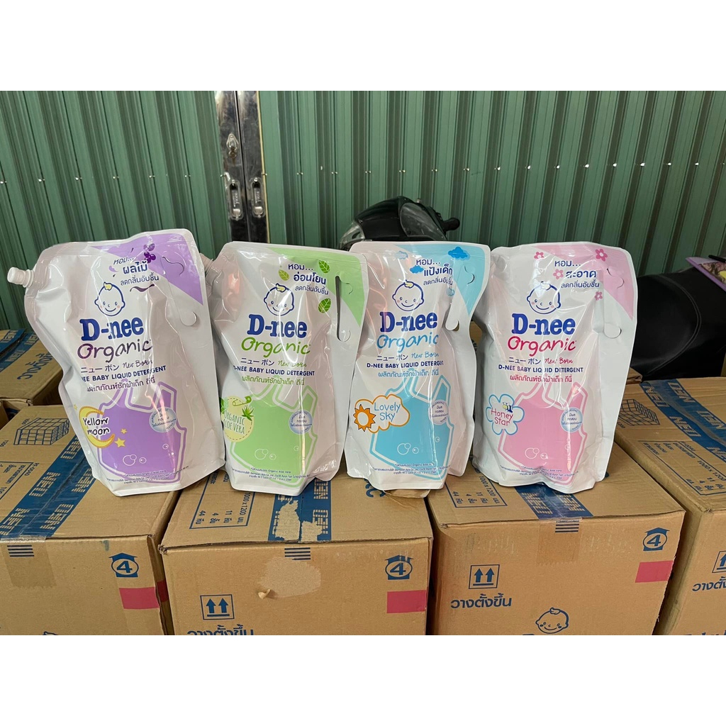 Nước Giặt Dnee Cho Bé Sơ Sinh  - Hàng Nội Địa Thái Lan - An Toàn Cho Trẻ Sơ Sinh