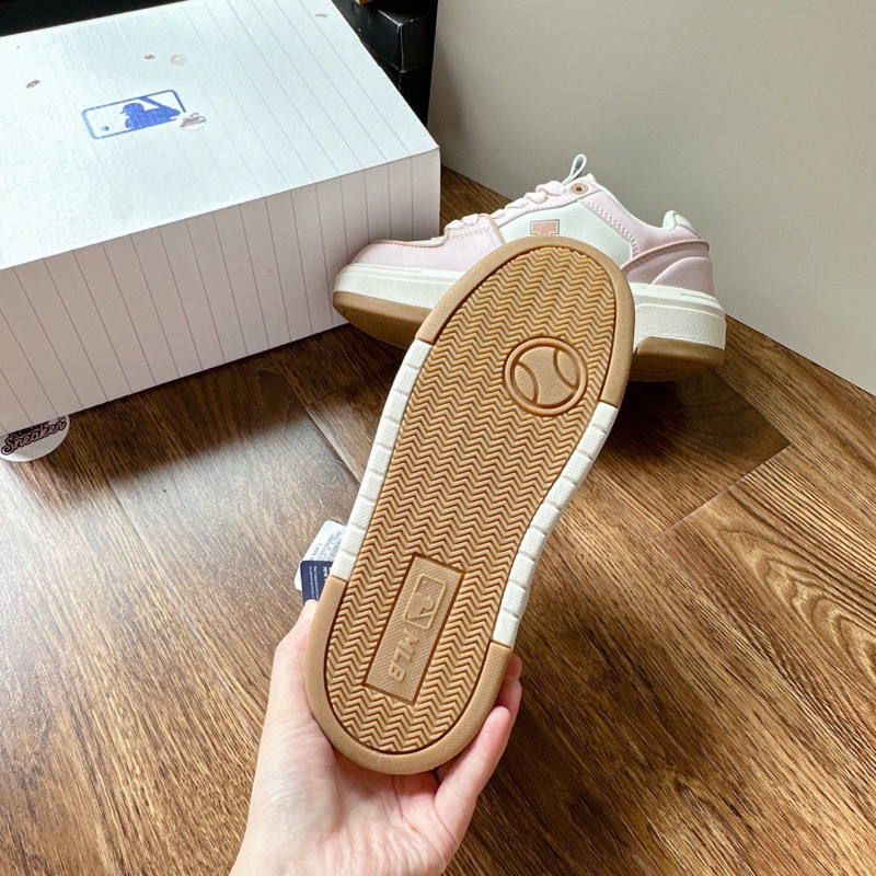 JDK STORE_Giày Sneaker M.L.B Liner LA Hồng Phản Quang