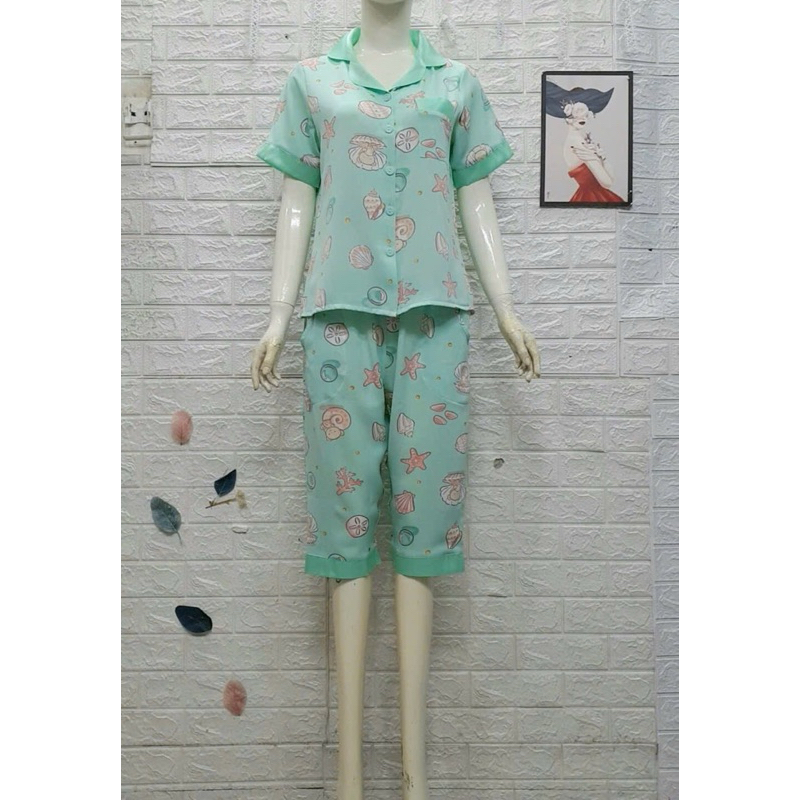ĐỒ BỘ PIAMA LỬNG LỤA MANGO MỀM MÁT ĐẸP ĐỦ SIZE 40-70KG