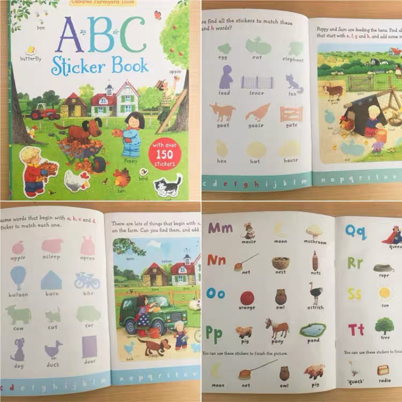 Sticker Bóc Dán Tiếng Anh Theo Chủ Đề Cho Bé