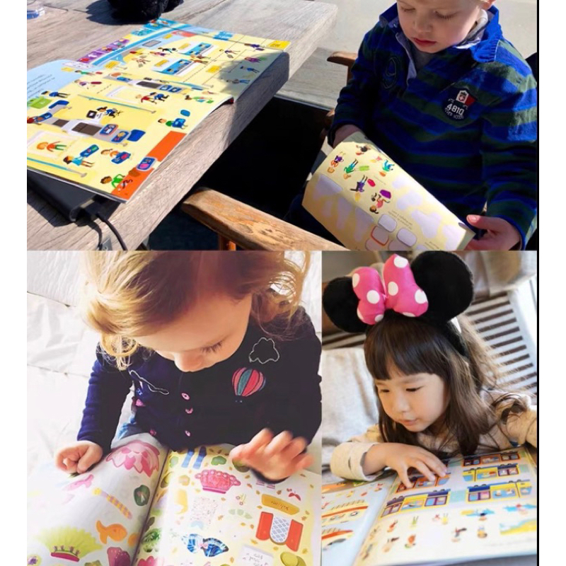 Sticker Bóc Dán Tiếng Anh Theo Chủ Đề Cho Bé