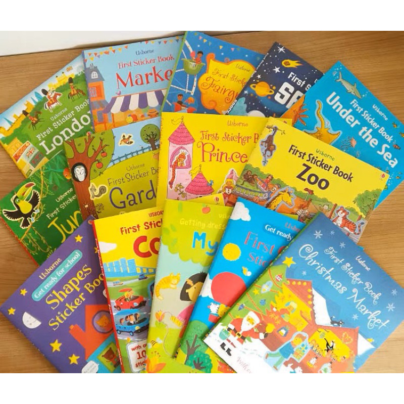 Sticker Bóc Dán Tiếng Anh Theo Chủ Đề Cho Bé