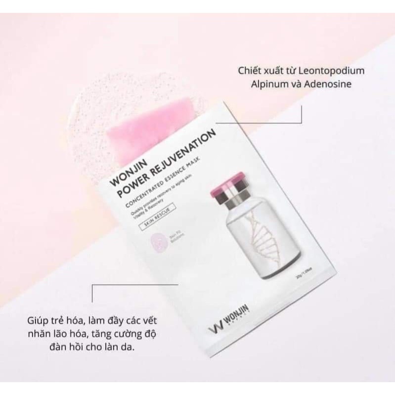 Mặt nạ Wonjin DR Wonjin các loại hộp mix 15 miếng