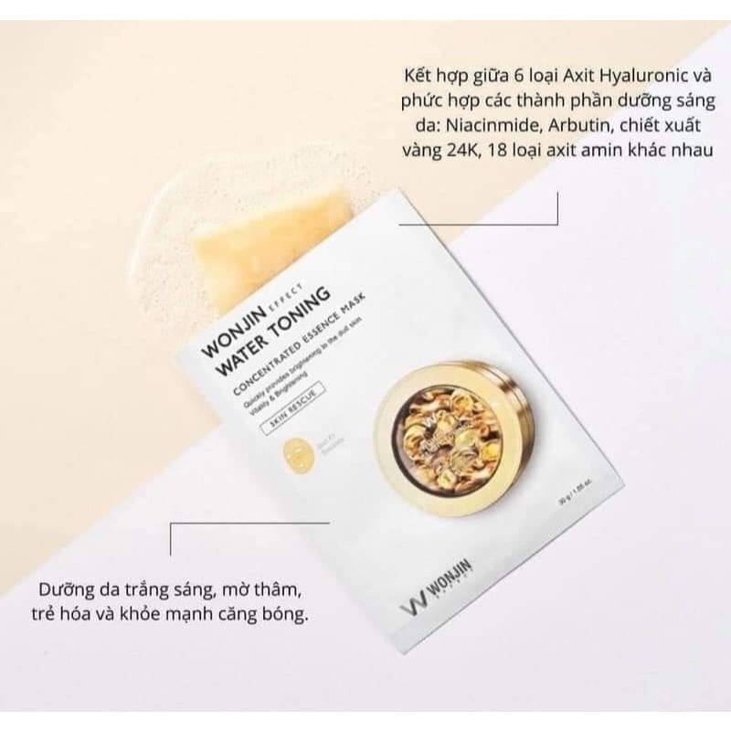 Mặt nạ Wonjin DR Wonjin các loại hộp mix 15 miếng