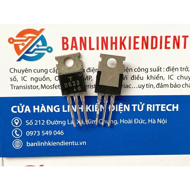 D633, 2SD633 Transistor NPN 100V 7A TO-220