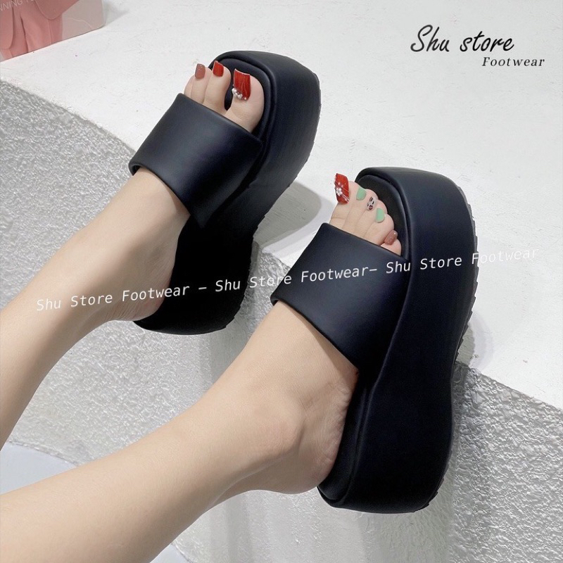 Dép bánh mỳ xỏ ngón tôn dáng