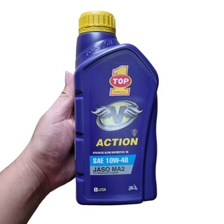 NHỚT TOP 1 V Action 10W40 DUNG TÍCH 1L CHUẨN CÔNG NGHỆ JASO