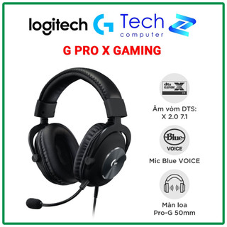 Tai nghe Gaming Logitech G Pro X Black New Chính Hãng