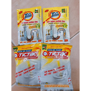 Men bể phốt- men xử lý bể phốt tictac