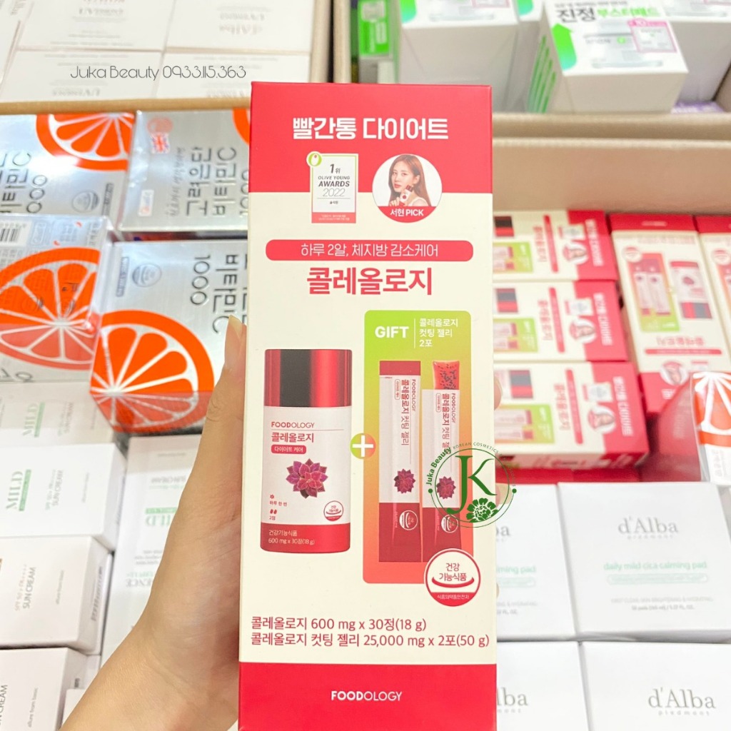 Viên uống hỗ trợ giảm cân Foodology Coleology Cut