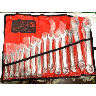 Bộ cờ lê yeti usa chính hãng từ 10mm - 32mm, khoá vòng miệng