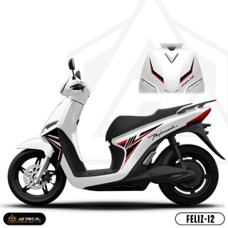 Tem xe điện feliz s performante performance | feliz-12 | team decal rời hình dán xe máy điện vinfast
