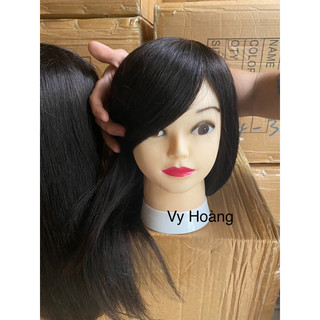 Đầu manocanh 100% tóc thật (ken tóc thật)