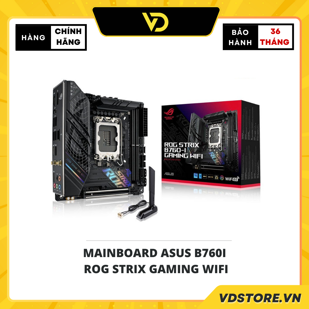 MAINBOARD ASUS B760I ROG STRIX GAMING WIFI - CHÍNH HÃNG