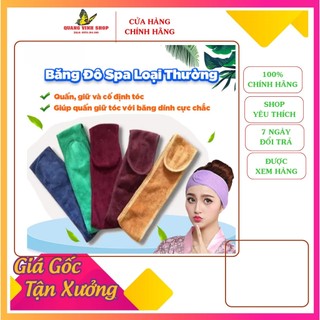 Băng đô quấn tóc quấn đầu mềm đủ màu chuyên dùng trong spa