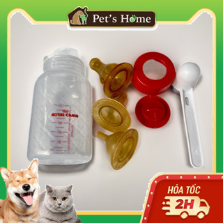 Bộ bình sữa cho chó mèo con chính hãng Royal Canin