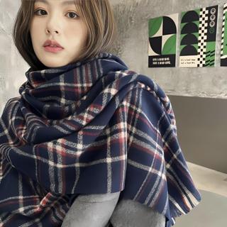 Khăn Quàng Cổ - Khăn Choàng Cổ Len Ấm Áp Phong Cách Vintage
