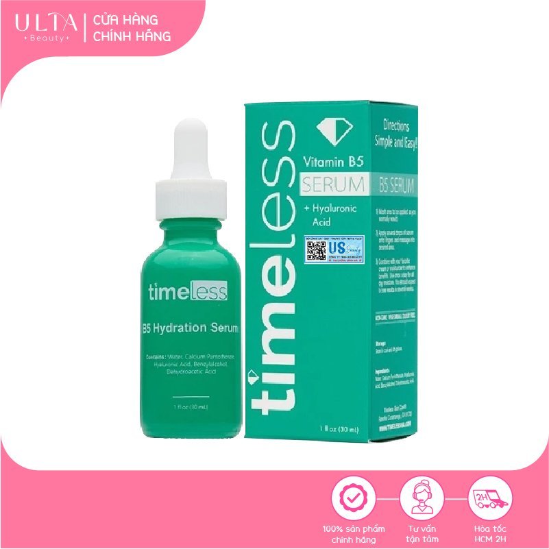 Tinh Chất Timeless Vitamin B5+Hyaluronic Acid