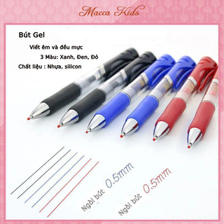 Bút nước bút gel k35 ngòi 0.5mm bút bấm ngòi nét đẹp