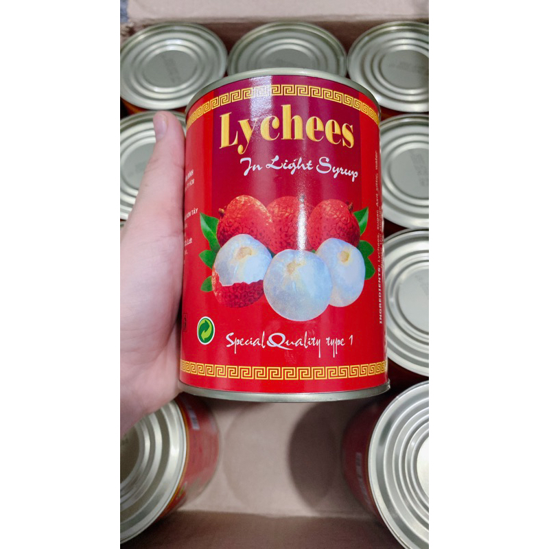 Vải thiều nước đường