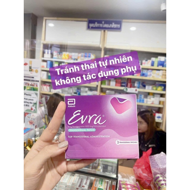 MIẾNG DÁN TRÁNH THAI EVRA