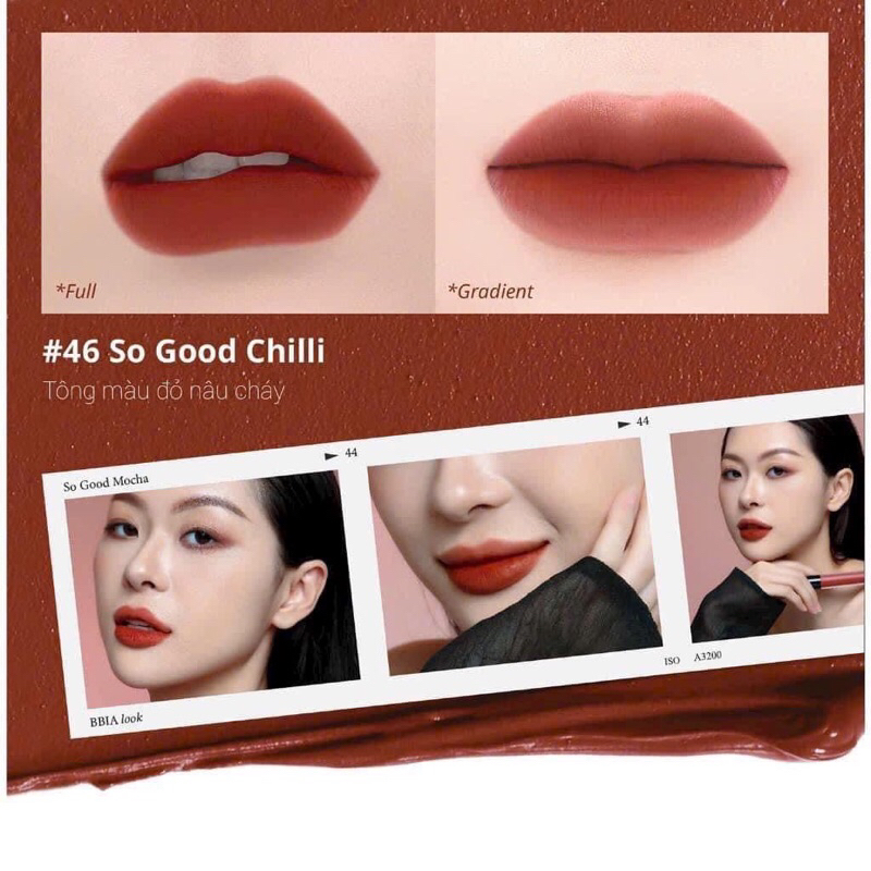 Son Kem Lì Bbia Last Velvet Lip Tint - Dusk Edition  5g