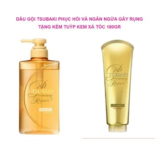 Dầu gội tsubaki phục hồi và ngăn rụng tóc