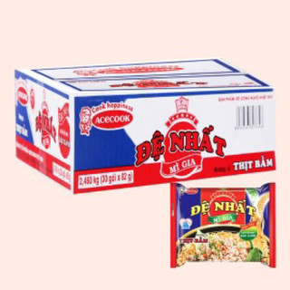 Combo 5 gói mì Đệ nhất thịt bằm gói 82g