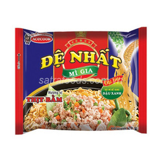 Combo 5 gói mì Đệ nhất thịt bằm gói 82g