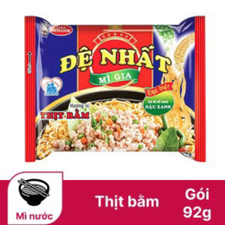 Combo 5 gói mì Đệ nhất thịt bằm gói 82g