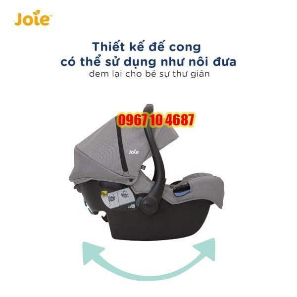 Ghế ngồi ô tô trẻ em Joie  I-Gemm 3 dành cho bé 0-13kg PEBBLE, SHALE