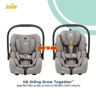 Ghế ngồi ô tô trẻ em Joie  I-Gemm 3 dành cho bé 0-13kg PEBBLE, SHALE