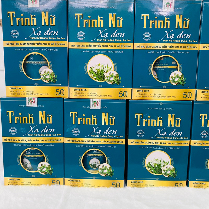 TRINH NỮ XẠ ĐEN HỔ TRỢ GIẢM SỰ PHÁT TRIỂN CỦA U XƠ TỬ CUNG VÀ U TIỀN LIỆT TUYẾN NAM THỰC PHẨM CHĂM SÓC SỨC KHOẺ